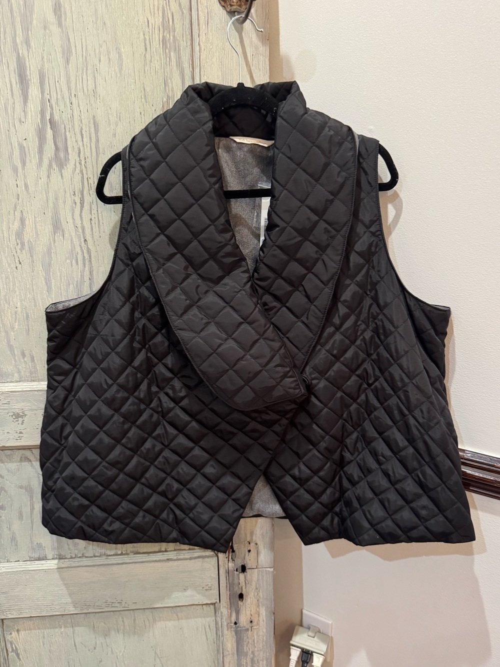 Soft Surroundings Snowline Quilted Puffer Vest 2X New
